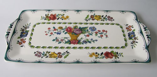 Spode Avondale S 3401 F Kuchenplatte 33x15,5 cm