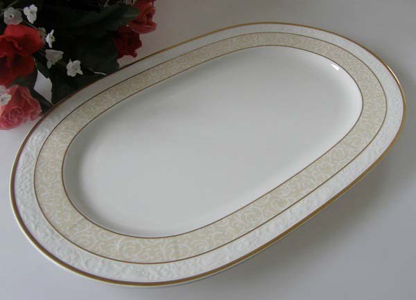 Villeroy & Boch Ivoire Platte oval 35 x 24 cm