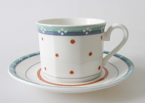 Untertasse Ø 15cm 2-teilig Villeroy /& Boch *BASKET* Frühstückstasse Ø 7cm