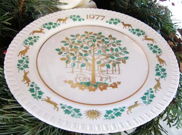 Spode Weihnachts / Sammelteller 1977 Nr. 8