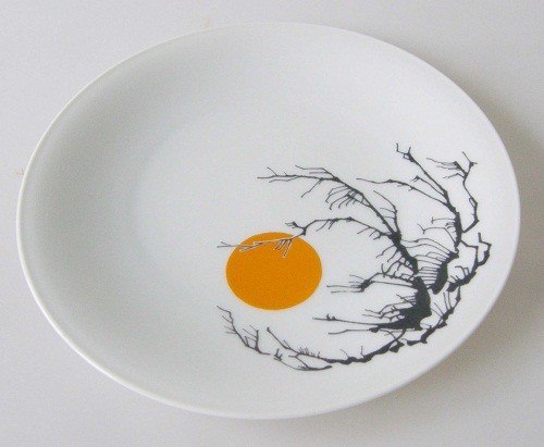 Heinrich Anmut Frühstücksteller 19,5 cm Dekor asiatisch