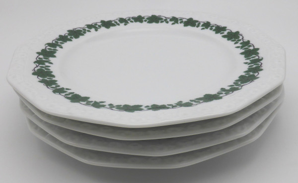 4 Frühstücksteller Ø 20 cm Rosenthal Maria Stachelbeere Classic Rose