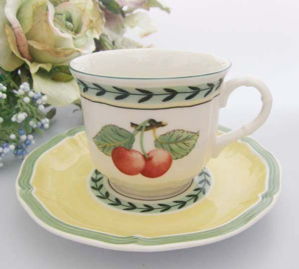 Villeroy &amp; Boch French Garden Fleurence Kaffeetasse mit Untere, 0,20 l