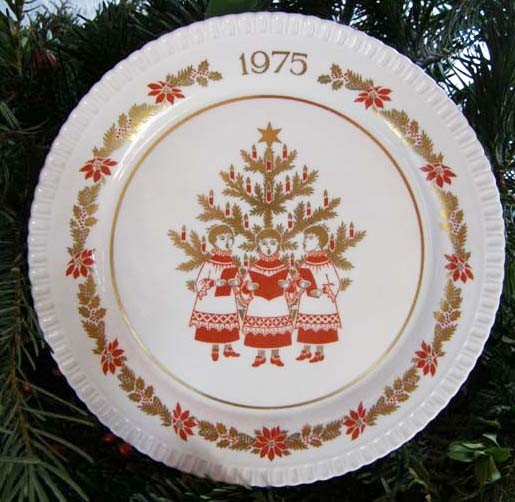 Spode Weihnachts / Sammelteller 1975 Nr. 6