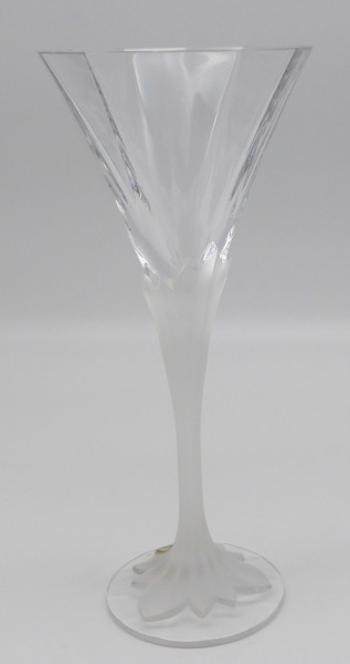 Villeroy &amp; Boch Calypso klar Weinglas hoch 23 cm Kristall Stiel mattiert