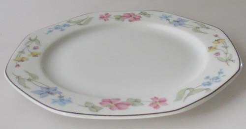 Winterling Röslau Frühstücksteller 19,5 cm Dekor floral