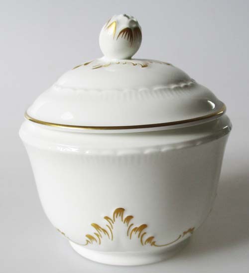 Villeroy &amp; Boch Heinrich Montclair Gold Zuckerdose für 6 Pers. 0,30 l